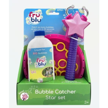 Fru Blu Łapacz baniek Gwiazdka + płyn 0,4l